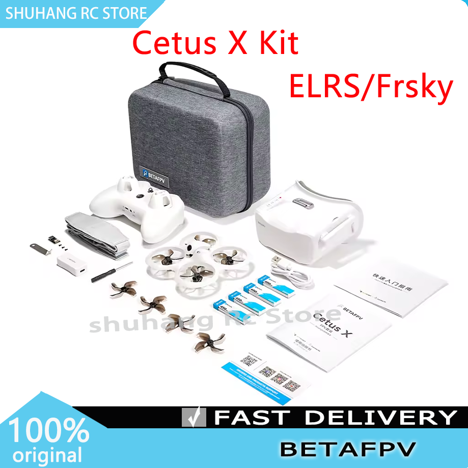 BETAFPV Cetus X FPV Kit Brushl - Drone Racing Vtx recension och pris