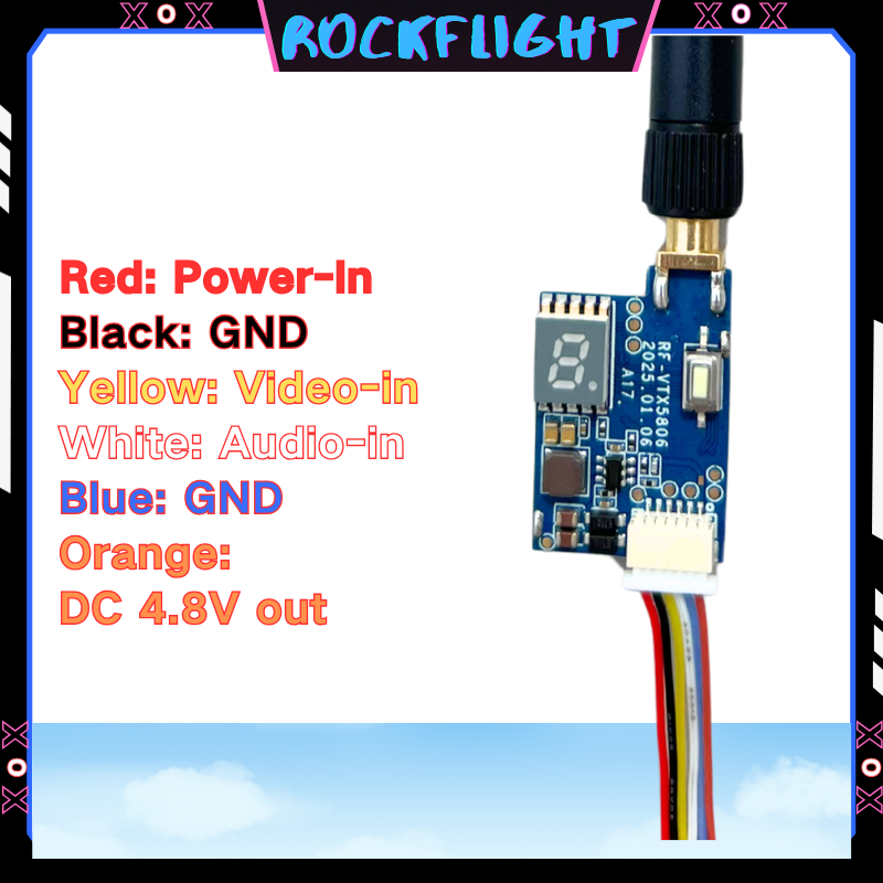 5.8GHz 48CH launcher 600mW Vid - Drone Racing Receiver recension och pris