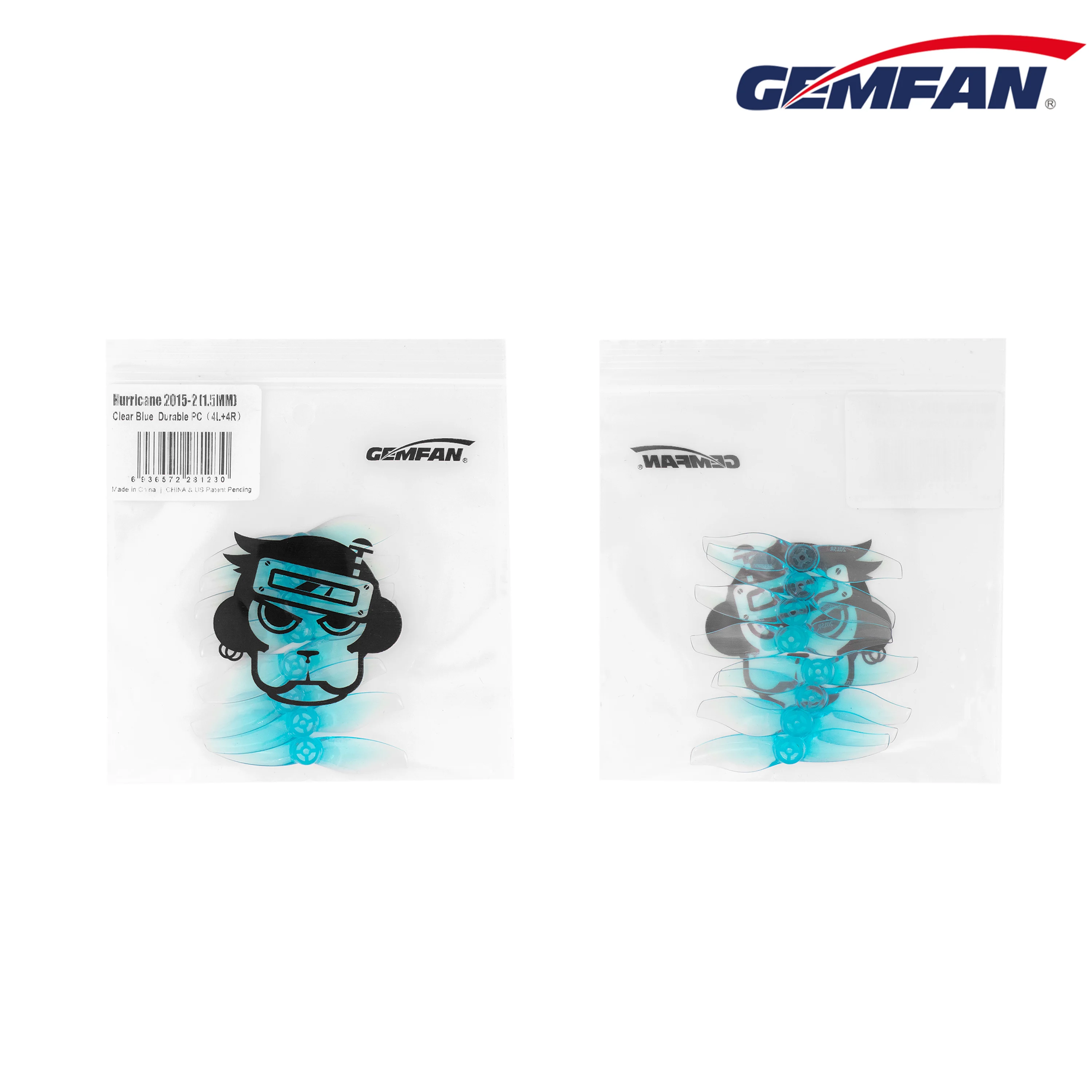 NEW 4Pairs GEMFAN 2015 Hurrica - Drone Racing Propeller recension och pris