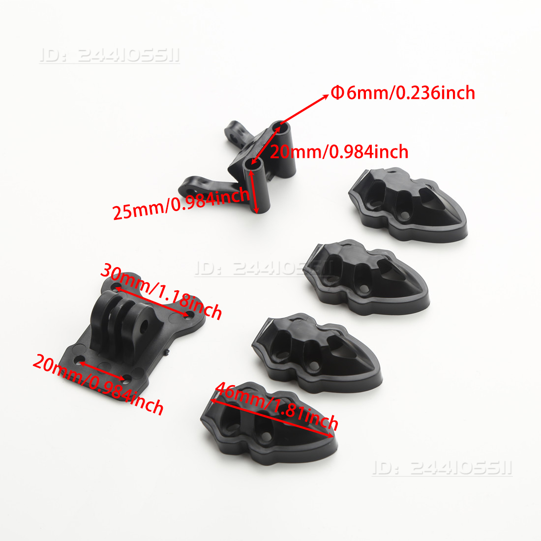 FPV Drone Frame 3D Printed Set - Drone Racing Antenna recension och pris