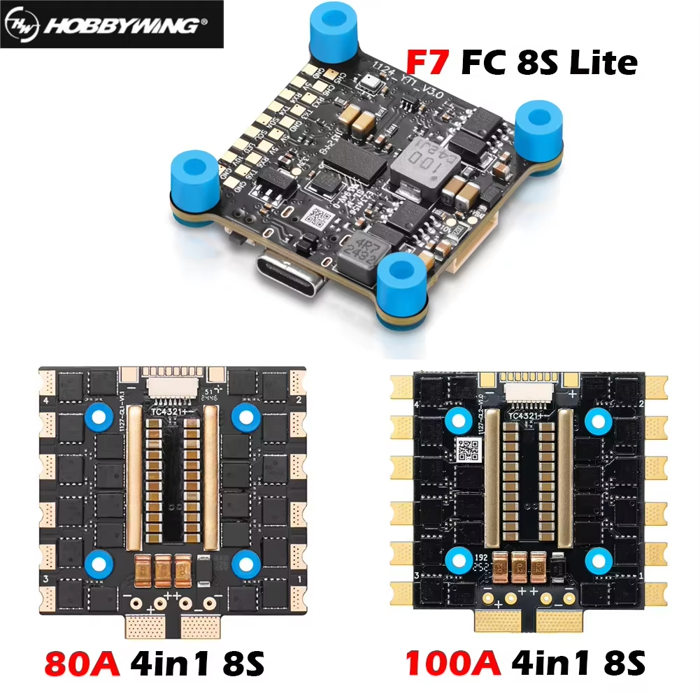 HobbyWing XRotor 80A  100A 4in - Drone Racing Flight Controller recension och pris