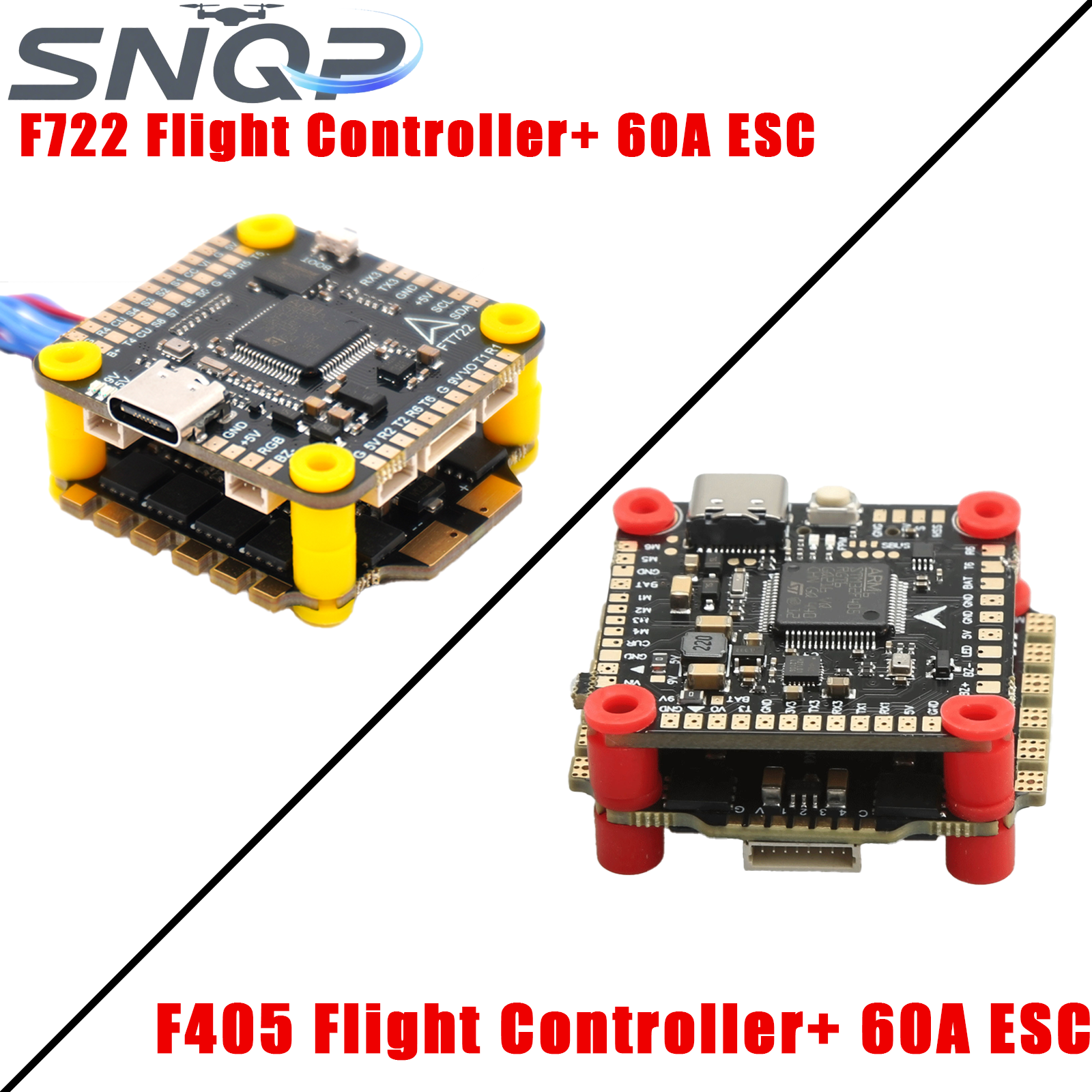 F405/F722 Triple Flight Contro - Drone Racing Flight Controller recension och pris