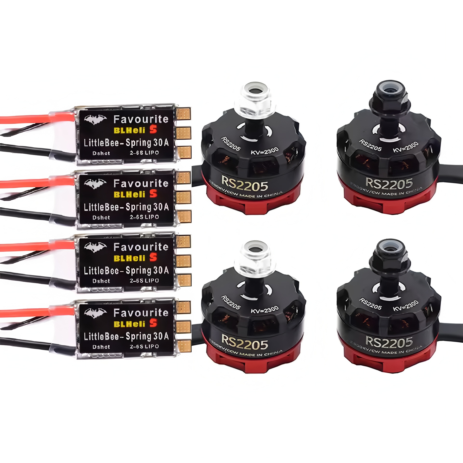 FPV RS2205 2300KV CW CCW Brush - Drone Racing Esc recension och pris