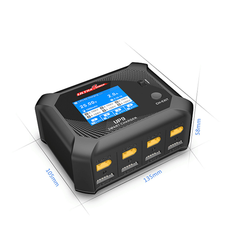 ULTRA POWER UP9 AC 100W DC 200 - Drone Racing Charger recension och pris