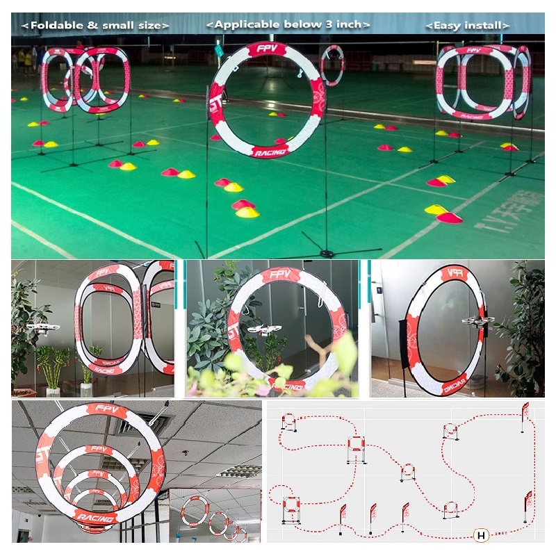 FPV Racing goal Gate airplane  - Drone Racing Flag recension och pris