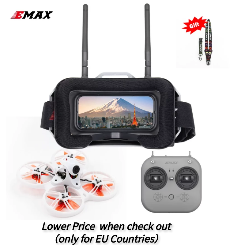 Emax Tinyhawk III 3 RTF Kit FP - Drone Racing Charger recension och pris