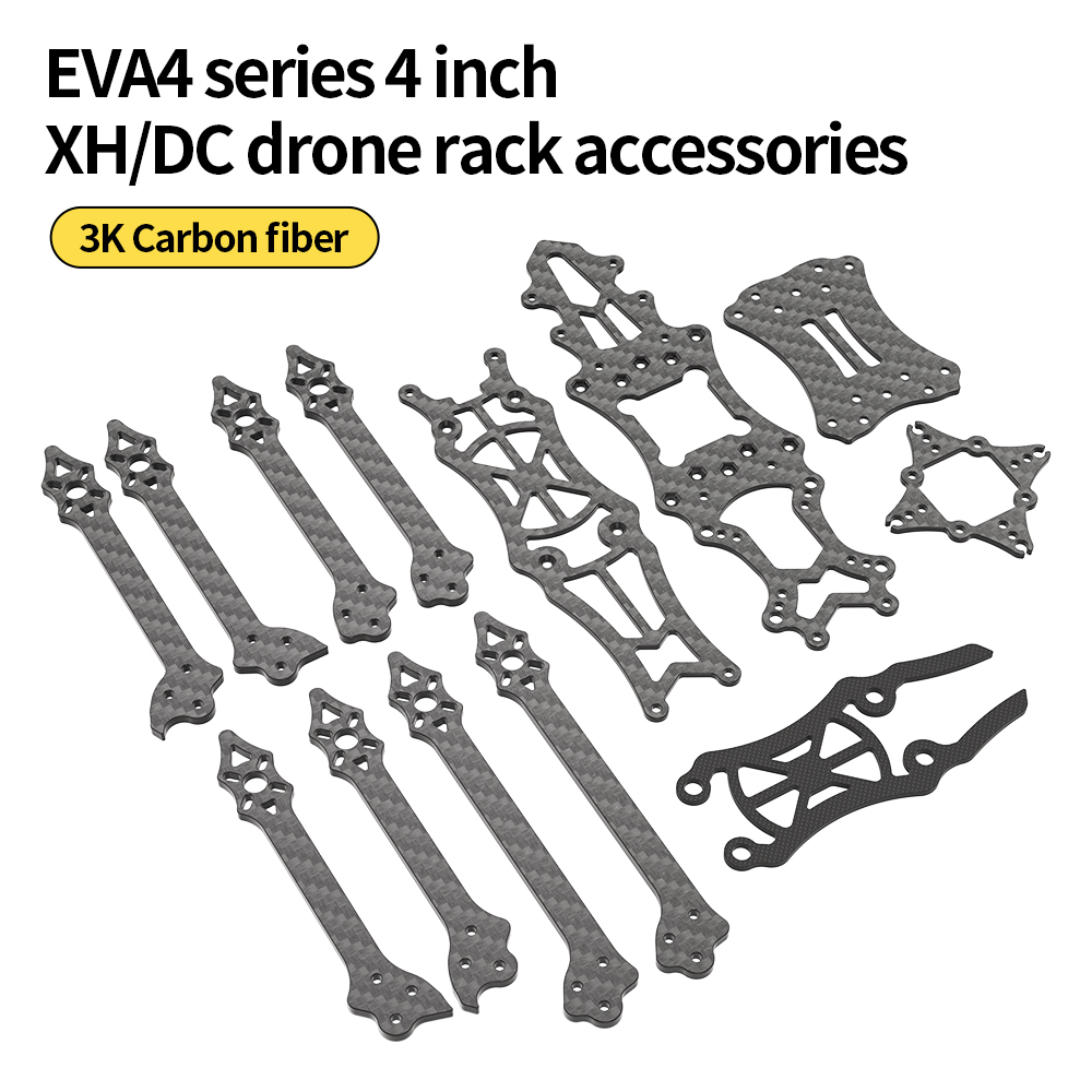 EVA4 Parts FPV Racing  Drone A - Drone Racing Frame recension och pris